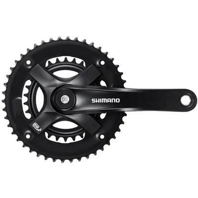 Shimano FC-TY-501-2 Crankset - 170mm, 7/8-Speed, 46-30t,Riveted,Square Taper JIS