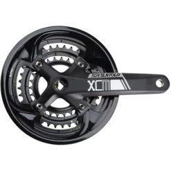SR Suntour XCM-T Crankset 170mm 9-Speed, 48/36/26t, 104/64 BCD, Square Taper JIS