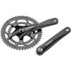 Shimano Claris FC-RS200 Crankset - 170mm, 8-Speed, 50/34t, 110 BCD, Square Taper JIS Spindle Interface, Black
