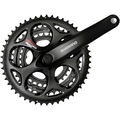 Shimano Tourney FC-A073 Crankset 170mm,7/8-Speed, 50/39/30t,Riveted,Square Taper