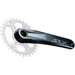 Shimano SLX FC-M7130-1 Crankset - 175mm, 12-Speed, Direct Mount, Hollowtech II