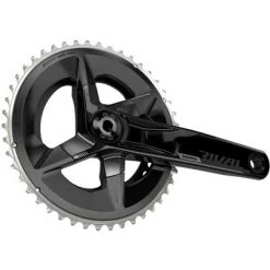 SRAM Rival AXS Crankset - 175mm, 12-Speed, 46/33t, 107 BCD, DUB Spindle Interface, Black, D1