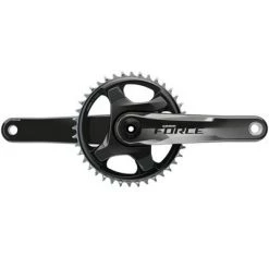 SRAM Force 1 AXS Crankset - 170mm, 12-Speed, 40t, 8-Bolt Direct Mount, DUB Spindle Interface, Gloss Natural Carbon, D1