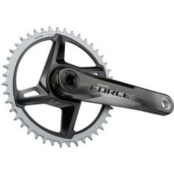 SRAM Force 1 AXS Wide Crankset - 172.5mm, 12-Speed, 40t, 8-Bolt Direct Mount, DUB Spindle Interface, Gloss Natural