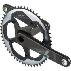 SRAM Force 1 Crankset - 172.5mm, 10/11-Speed, 52t, 130 BCD, GXP Spindle Interface, Black