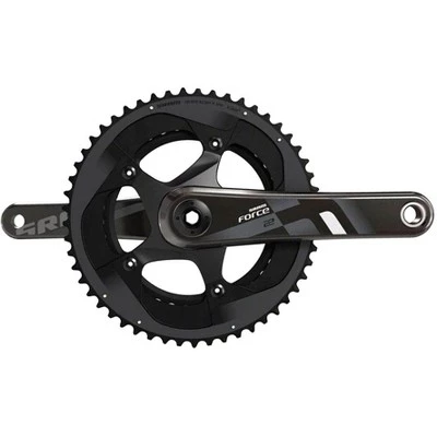 SRAM Force 22 Exogram Crankset - 175mm, 11-Speed, 50/34t, 110 BCD, BB30/PF30 Spindle Interface, Black