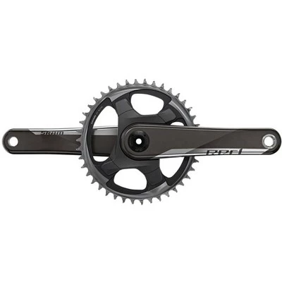 SRAM RED 1 AXS Crankset - 170mm, 12-Speed, 40t, 8-Bolt Direct Mount, DUB Spindle Interface, Natural Carbon, D1