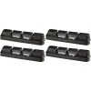 SwissStop RacePro Campagnolo Rim Brake Inserts Original Black Compound Set of 4