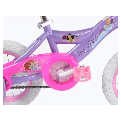 Huffy Disney Princess 12" Cruiser Kids' Bike - Purple - Image 2