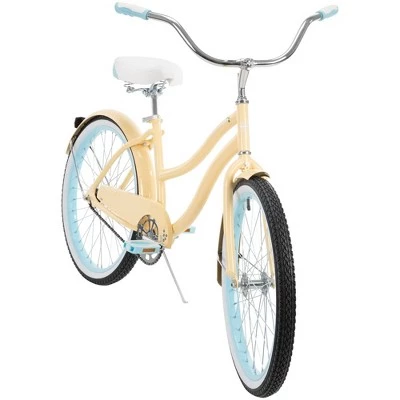 Huffy Women's Good Vibration 24" Cruiser Bike - Vanilla - Image 7