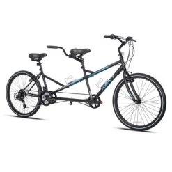 Kent Synergy Tandem 18'' Cruiser Bike - Blue/Black