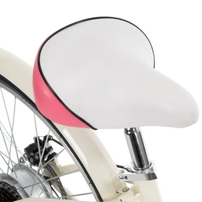 Huffy Women's Panama Jack 26" Cruiser Electric Bike - Off White - Image 5