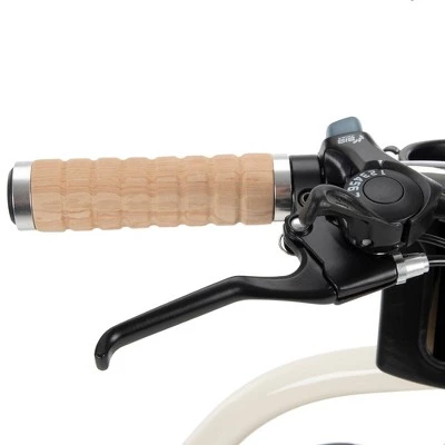 Huffy Women's Panama Jack 26" Cruiser Electric Bike - Off White - Image 6