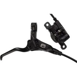 Promax Solve Disc Brake and Lever - Rear, Hydraulic, Post Mount, Black