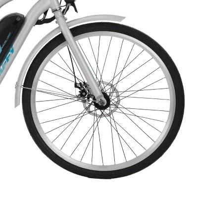 Huffy Women's Everett Electric Bike - Silver - Image 3