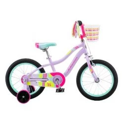 Schwinn Iris Refresh 16" Kids' Bike Pink/purple/blue
