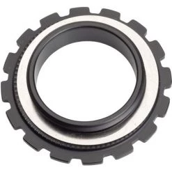 Jagwire Center Lock Disc Brake Rotor Lock Ring for 15-20mm Axles, Alloy, Black