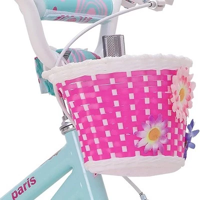 JOYSTAR Paris Kids Bike, Girls Bicycle for Ages 2-4, 32 to 41 Inches Tall, with Training Wheels and Coaster Brakes - Image 2