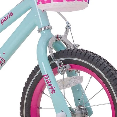 JOYSTAR Paris Kids Bike, Girls Bicycle for Ages 2-4, 32 to 41 Inches Tall, with Training Wheels and Coaster Brakes - Image 3