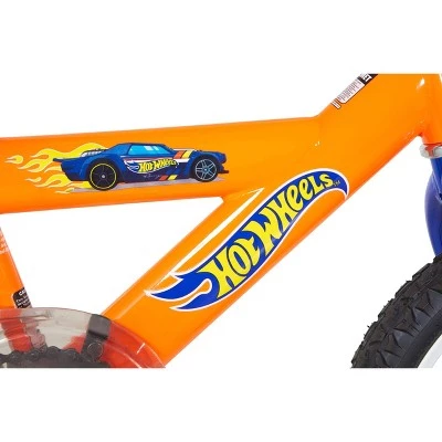 Hot Wheels 16" Kids' Bike with Carrying Case - Orange - Image 3