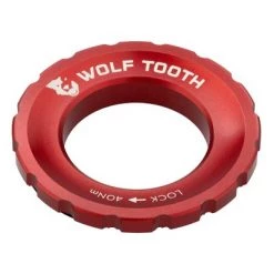Wolf Tooth CenterLock Lockring - Orange | Durable Anodized Finish