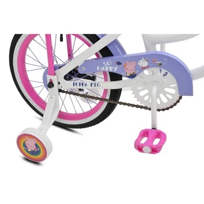 Kent Peppa Pig So Happy 16" Kids' Bike - Purple - Image 5