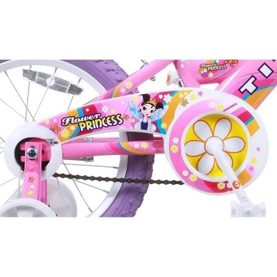 Titan Bikes Titan Flower Princess 16" Kids' BMX Bike - Pink - Image 4