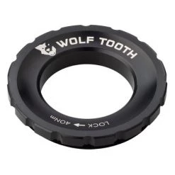 Wolf Tooth CenterLock Rotor Lockring - Red | Durable Anodized Finish