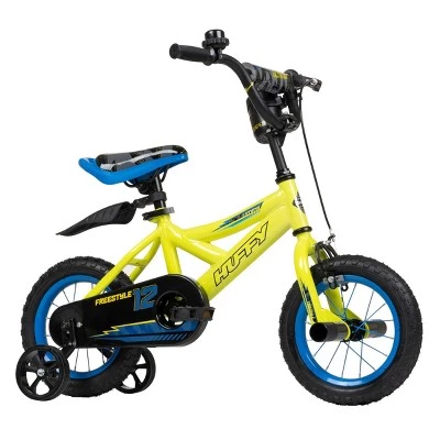 Huffy Ultima 12" Kids' Bike - Yellow - Image 2