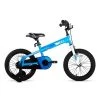 Joystar Whizz BMX Kids Bike, Boys/Girls Bicycle Ages 2-4, 32 to 41 Inches Tall, with Training Wheels, Helper Handle, & Coaster Brakes, 12 Inch, Blue