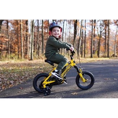 Kent Caterpillar 12" Kids' Bike - Yellow - Image 7