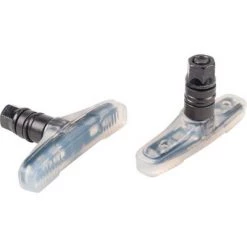 Eclat Force Caliper or U-Brake Pads Regular Bolt Threaded Post Clear Black