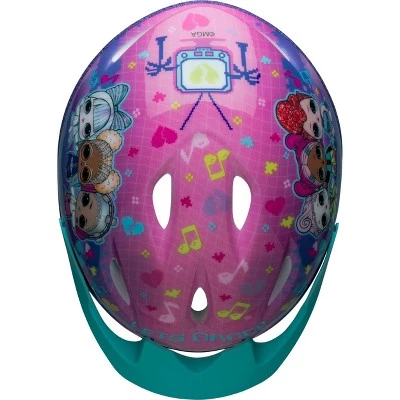 L.O.L. Surprise! Child Bike Helmet - Pink/Purple - Image 4
