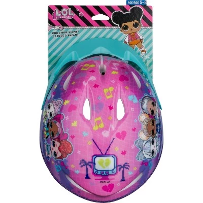 L.O.L. Surprise! Child Bike Helmet - Pink/Purple - Image 8