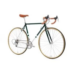 State Bicycle Co. Adult Bicycle 4130 Road Bike - Hunter Green 8-Speed | 29" Wheel Height