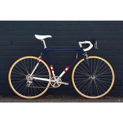 State Bicycle Co. Adult Bicycle 4130 Road Bike - Americana 8-Speed | 29" Wheel Height - Image 6