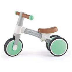 Hape First Time Balance Lightweight Free Riding Tricycle with Magnesium Frame and Adjustable Seat for Toddlers Ages 18 Months and Up, Vespa Green