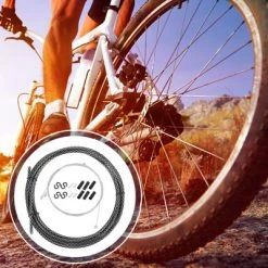 X AUTOHAUX 1 Set Bicycle Brake Cable Housing Replace Kit 5mm 3 Meter for Mountain Road Bike