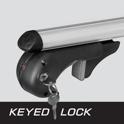 CargoLoc 32541 Aluminum 52 Inch Outdoor Rooftop Cargo Rack Cross Bars, 2 Piece - Image 4