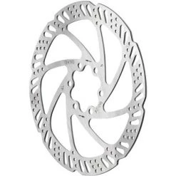 Tektro TR160-24 Disc Rotor - 160mm, 6-Bolt, Silver